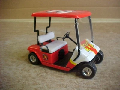 Bill Elliott McDonalds #94 Golf Cart - Coin Bank - Image 1 of 4