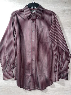 Croft and Barrow Easy Care XL 15 1/2 (32/33) Camisa de vestir Oxford con botones (B) Foto 1 de 4