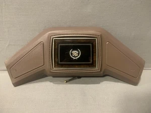 1987-1992 Cadillac Fleetwood Brougham Steering Wheel Horn Button Pad Tan OEM - Bild 1 von 10