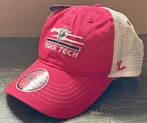 Texas Tech Red Raiders Adjustable Unstructured "Dad" Cap Hat - Zephyr - OSFA - Picture 1 of 5