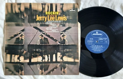 Rockin' With JERRY LEE LEWIS UK Mercury LP live vinyl EX album record rock n rol - Image 1 of 2
