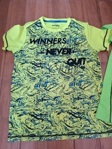 MANGUUN Sportshirt Tshirt Jungen Gr.152 Quick Dry neongelb - Bild 1 von 3