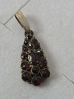 Alter Böhmischer Granat Anhänger aus Nachlass 
