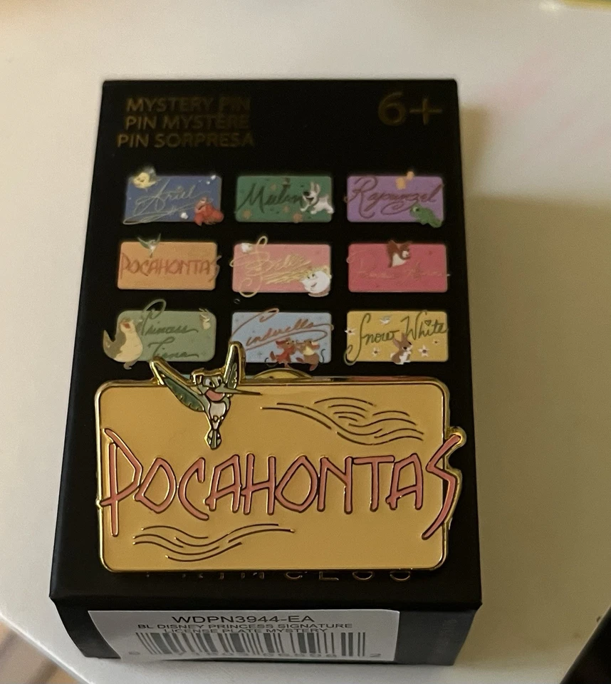 Loungefly Disney Princess Signature Blind Box Pin- Pocahontas - Image 1 of 1