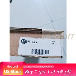 AB Rockwell Allen Bradley 2711-NL9 US tasse gratuite - Foto 1 di 8
