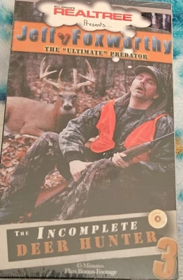 Jeff Foxworthy: The "Ultimate Predator"  The Incomplete Deer Hunter 3 VHS Sealed - Image 1 of 3