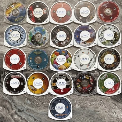 Lote de juegos Sony PSP UMD - Socom, Crazy Taxi, Midnight Club 3, Harvest Moon, etc. Foto 1 de 4