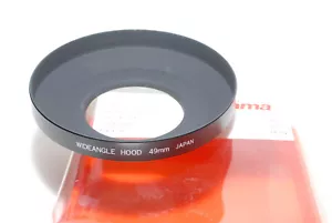 Hama 92249 35mm Weitwinkel Metall M49 Sonnenblende 49mm lens hood JP (neuwertig) - Bild 1 von 3