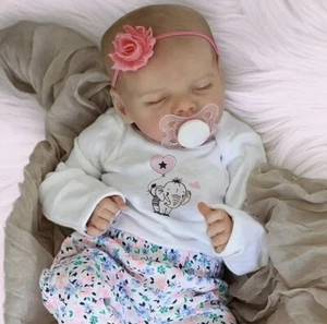 JIZHI Lifelike Reborn Baby Dolls - 17-Inch Soft Body Realistic-Newborn... - Picture 1 of 9