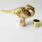 Vintage Brass Peacock Head Handle For Wooden Walking Stick Cane Only Handle gift