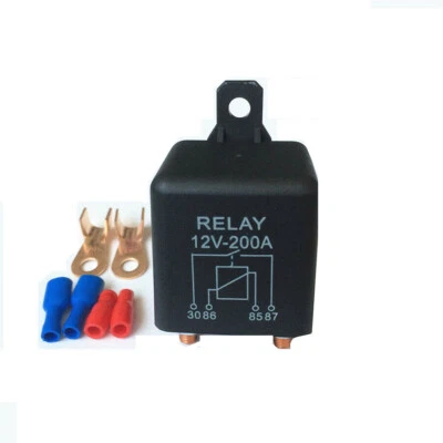 Extra Heavy Duty Car Truck Battery Power Starter 200A Split Charge Relay ON/OFF - Image 1 of 4