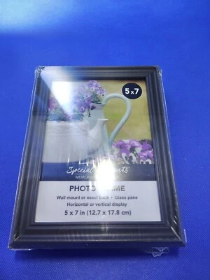 Marco de fotos "Wood Look" plástico 4x6 Special Moments nuevo en paquete HM050 Foto 1 de 3