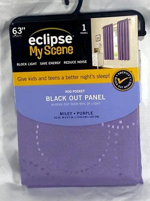 1 NEW Lavender Light Purple Therma Back Eclipse Kids Miley Panel 42X63 " - Image 1 of 4