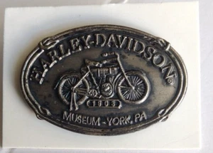 Collectible Harley Davidson Museum York PA 1995 Hat /Vest Pin - Picture 1 of 7