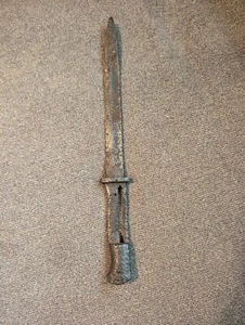 Rare Antique Knife Vintage 14 Inch - Picture 1 of 9