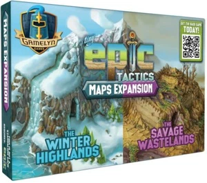 Maps Expansion Tiny Epic Tactics Micro Board Game Gamelyn TETME01 Savage Winter - Picture 1 of 3