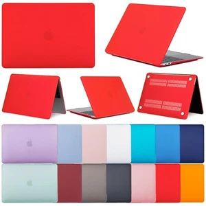 Funda protectora rígida mate para computadora portátil para MacBook Air Pro M3 M2 M1 13""/14""/15""/16 - Imagen 1 de 66