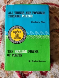 ALL THINGS ARE POSSIBLE THROUGH PRAYER-Charles L. Allen 1958 H/C D/J - Picture 1 of 4