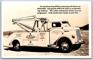 K11/ Chattanooga Tennessee RPPC Postcard '42 Ernest Holmes Tow Truck 314 - Picture 1 of 4