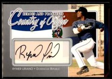 Rymer Liriano 2011 In The Game Heroes & Prospects RC Autograph Rookie Auto