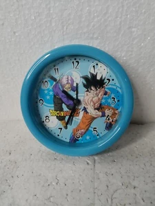 Dragon Ball Z Clock New Old Stock Rare Goku & Trunk's 4' - Picture 1 of 3