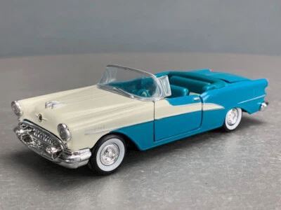 1/43 Diecast Road Champs 1955 Oldsmobile Starfire Convertible D0328 LZ - Image 1 of 4