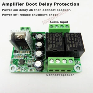 Scheda di protezione altoparlante 10 A 12 V-24 V ritardo avvio + protezione DC per scheda amplificatore - Foto 1 di 9