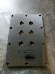 Custom Loudspeaker Terminal Plates Laser Cut Delrin Binding Post Speak On Any... - Picture 1 of 5