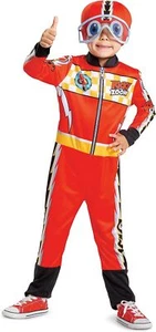 Ricky Zoom Classic Motorcycle Red Fancy Dress Up Halloween Toddler Child Costume - Picture 1 of 8