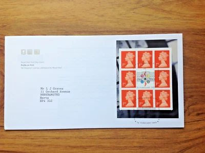 Profile on Print 1999 Westminster  pmk  First Day Cover. Free UK Postage - Image 1 of 3