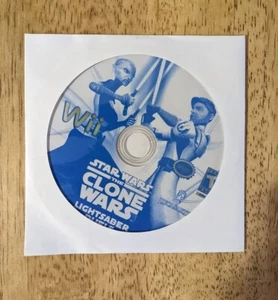 Star Wars The Clone Wars Lightsaber Duels Nintendo Wii Video Game DISC ONLY Jedi - Bild 1 von 1