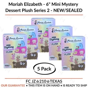 5x - Moriah Elizabeth - 6" Mini Mystery Dessert Plush Series 2 - NEW/SEALED - Picture 1 of 11