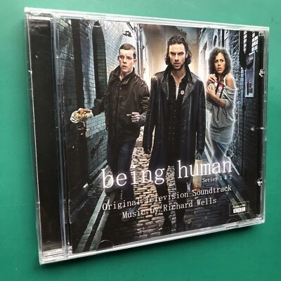 Richard Wells BEING HUMAN Series 1 +2 TV Soundtrack CD Aidan Turner Silva SEALED - Image 1 of 4