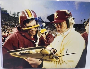 Joe Theismann Signed Autographed 8x10 Photo Notre Dame Washington Redskins - Picture 1 of 2