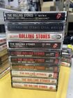 Rolling Stones Lot Of 10 Cassette Tapes, Good Cond! Various Albums