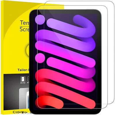 Tempered Glass Screen Protector for iPad mini (A17 Pro) 8.3" 7th 6th Generation