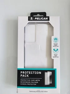 Pelican Protection Pack Clear Case + Screen Protector Samsung Galaxy S22 Ultra - Bild 1 von 2