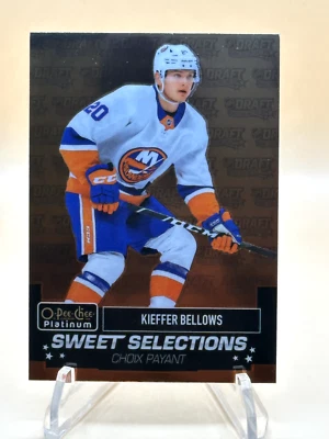 2020-21 O-Pee-Chee Platinum - Sweet Selections #SS-13 Kieffer Bellows (RC) - Image 1 of 2
