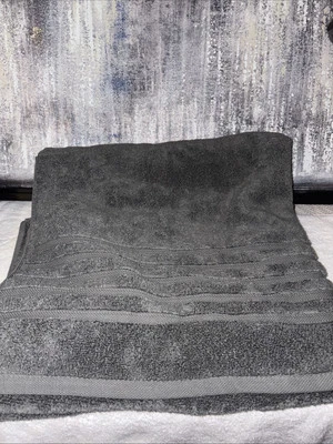 Hotel Collection Ultimate MicroCotton Bath Towel Smoke 🫶🏼 - Image 1 of 3