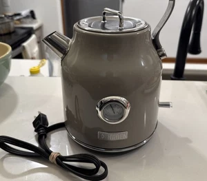 Haden Dorset 1.7 Liter Electric Kettle with Auto Shut Off, Beige - Picture 1 of 10