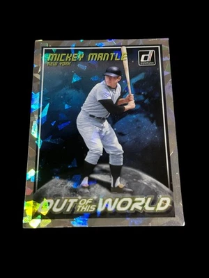 Panini Donruss 2018 - Mickey Mantle #OW7 Out Of This World Crystals Foto 1 de 2