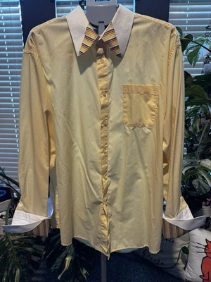 Vintage D&E Collection Men’s Long Sleeved Dress Shirt 18 1/2 36-37 - Image 1 of 4