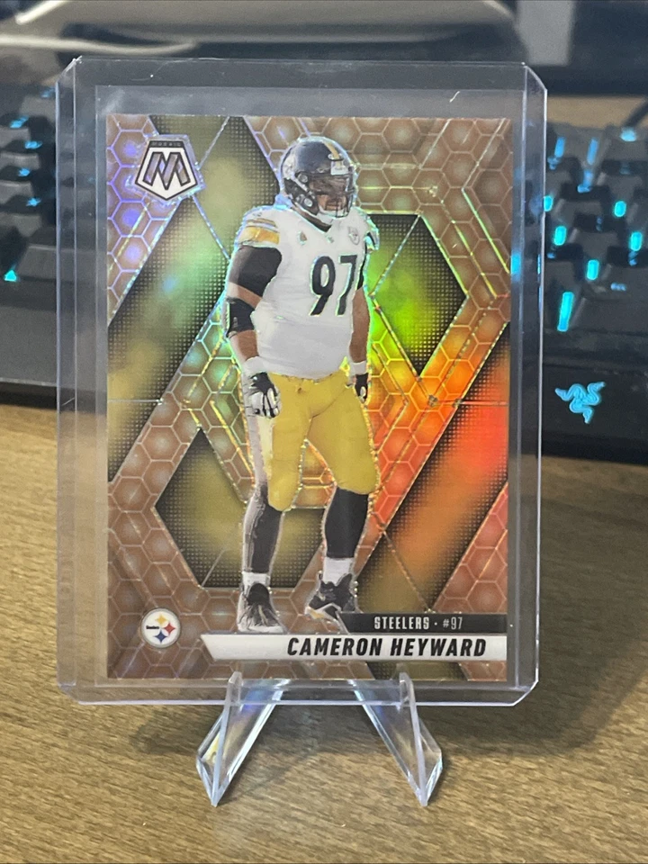 2025 Panini Mosaic Cameron Heyward #172 Honeycomb Prizm SSP Case Hit Steelers 🔥 - Image 1 of 1