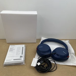 Sony WH-CH710N Auriculares Sobre la Oreja con Cable - Azul - Totalmente Nuevos - Imagen 1 de 8