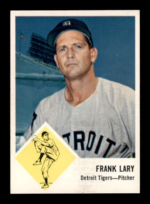 1963 Fleer #14 Frank Lary   NM/NM+ X3497833 - Image 1 of 3