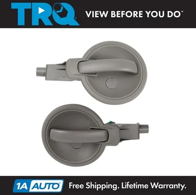 Juego de manijas de puerta interior izquierda y derecha TRQ para Dodge Avenger 2008-2010 Foto 1 de 4