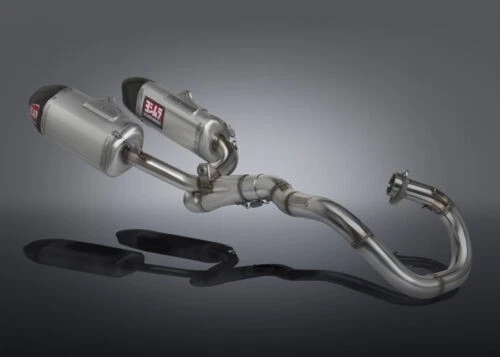 Yoshimura RS-9T Doppio, Completo Sistema / Cf Taglio Tappo / Ss Manicotto / Tubo - Immagine 1 di 1