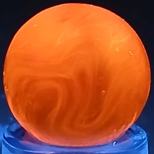 Vintage Champion Peewee  Swirl Marble .50 Inches  UV-Reactive Mint Condition  - Picture 1 of 17