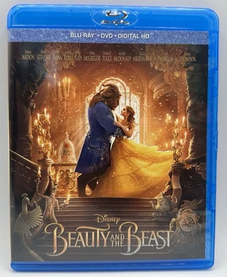 Beauty And The Beast Blu-ray/DVD Widescreen Emma Watson Luke Evans 2017 - Image 1 of 3