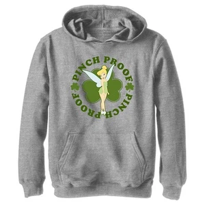 Boy's Peter Pan St. Patrick's Day Pinch Proof Tinkerbell Pull Over Hoodie - Picture 1 of 4